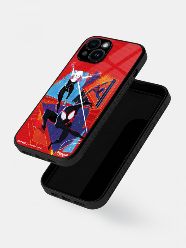 Spider-Man: Across the Spider-Verse Comic Cover Key Chain
