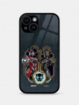 Black Panther With Ironheart - Marvel Official Mobile Cover
