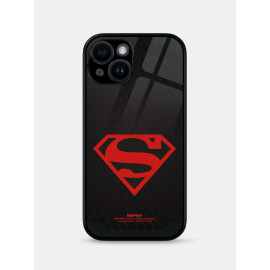 Black Superman Logo - Superman Official Mobile Cover