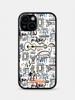 Friends: Doodle - Friends Official Mobile Cover