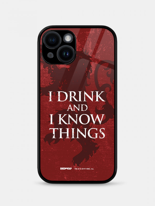 I Drink And I Know Things - Game Of Thrones Official Mobile Cover