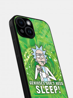 Geniuses Don't Need Sleep - Rick And Morty Official Mobile Cover