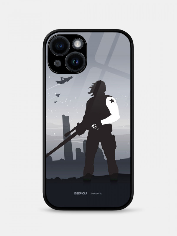 Winter Soldier Silhouette - Marvel Official Mobile Cover