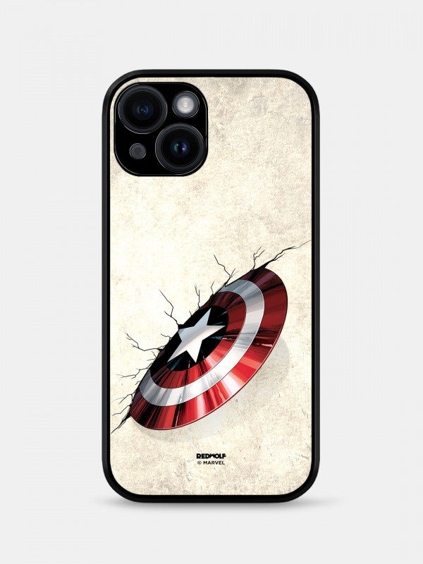 Shield Crack - Marvel Official Mobile Cover