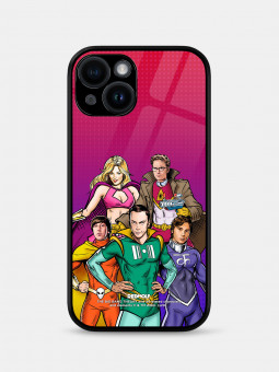 Superhero Gang - The Big Bang Theory Official Mobile Cover