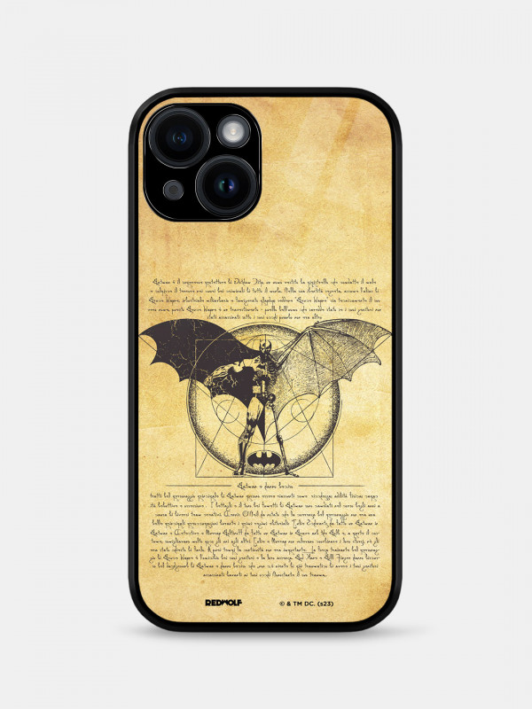 Vitruvian Batman - Batman Official Mobile Cover