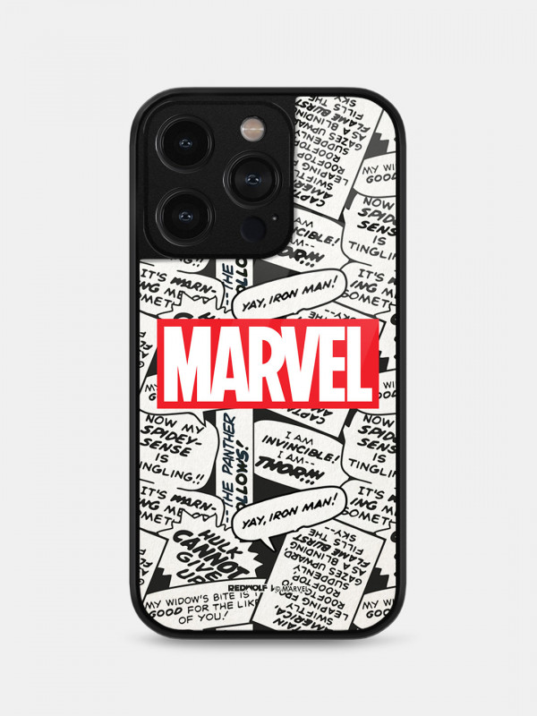 Marvel Comic Logo - Marvel Official Mobile Cover