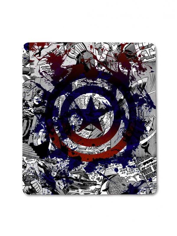 Captain America: Sheild Splatter - Marvel Official Mouse Pad