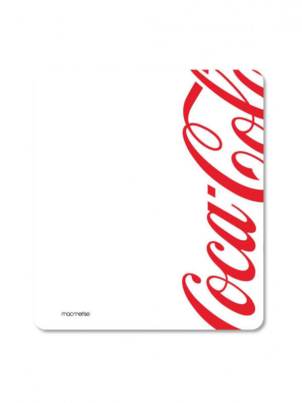 Coke: White & Red - Mouse Pad