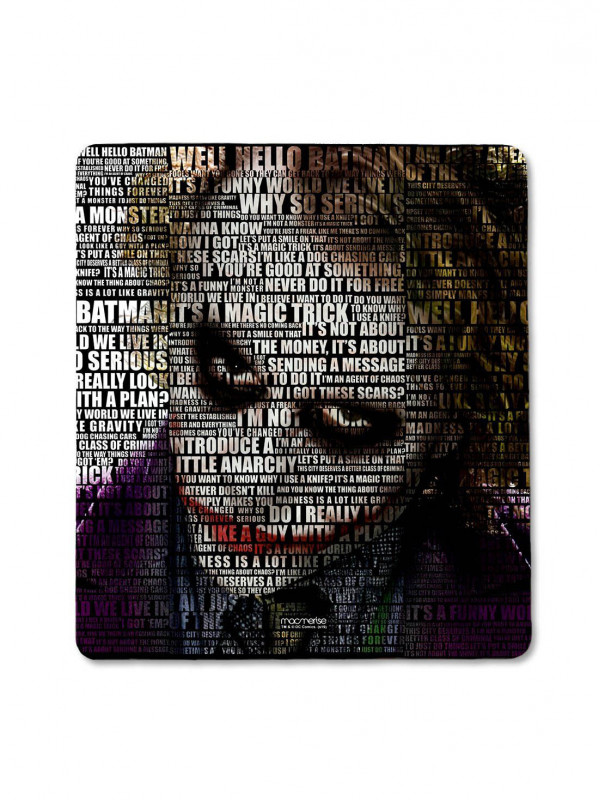 The Joker: Quotes - DC Comics Official Mouse Pad