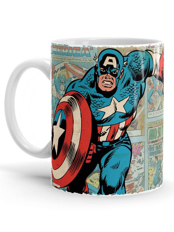 Captain America: Retro Comic - Marvel Official Mug