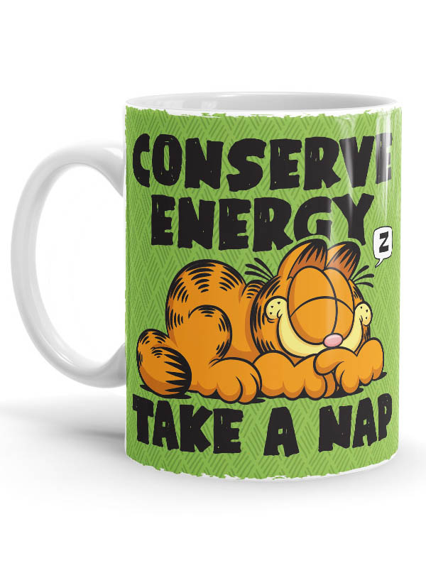 Conserve Energy - Garfield Official Mug