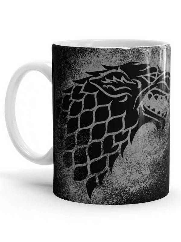 House Stark Sigil Splatter - Game Of Thrones Official Mug