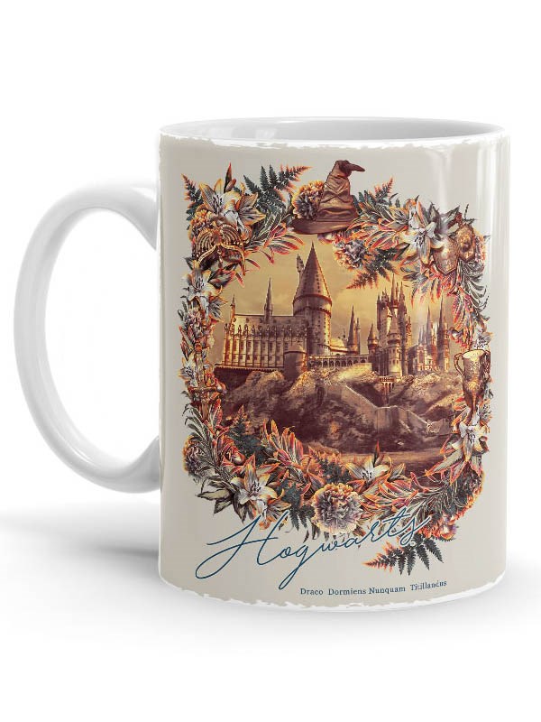 Hogwarts Floral - Harry Potter Official Mug