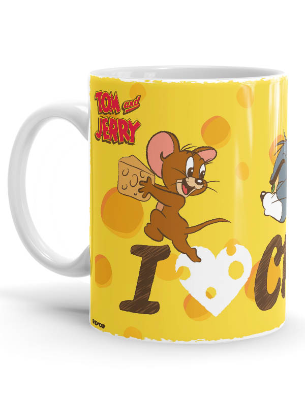 I Love Cheese - Tom & Jerry Official Mug