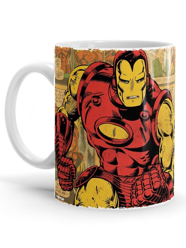 Iron Man: Retro Comic - Marvel Official Coffee Mug