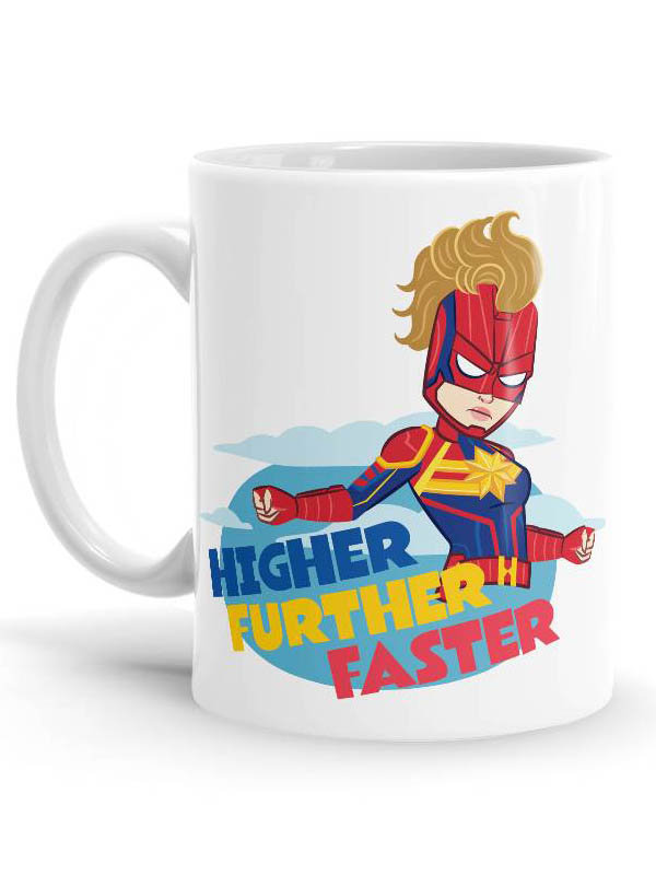 Captain Marvel: Higher Further Faster - Marvel Official Mug