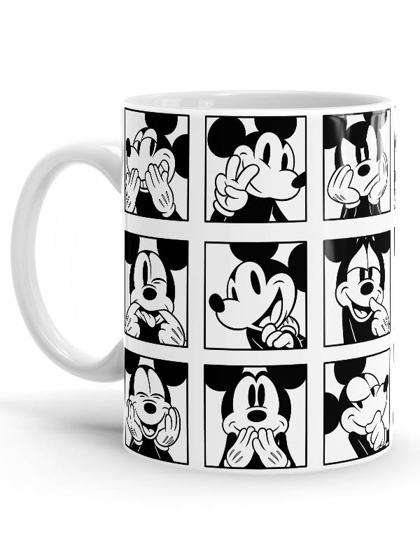 Moods Of Mickey - Mickey Mouse Official Mug