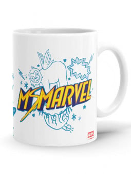Ms. Marvel: Doodle - Marvel Official Mug