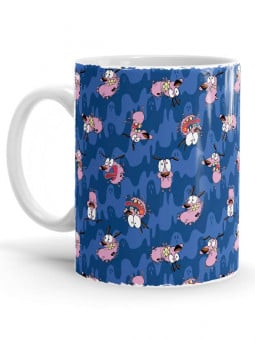 Night Pattern - Courage The Cowardly Dog Official Mug