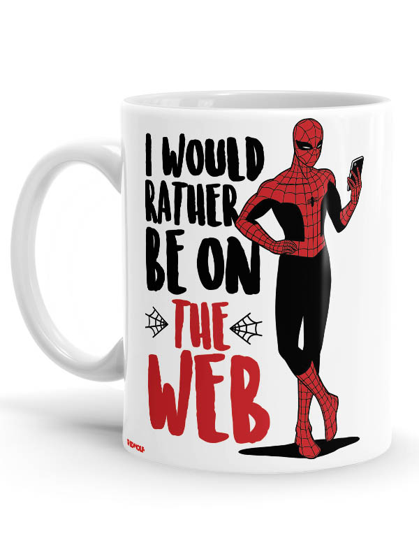 Rather Be On The Web - Marvel Official Mug
