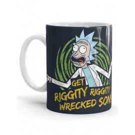 Riggity Riggity Wrecked Son - Rick And Morty Official Mug