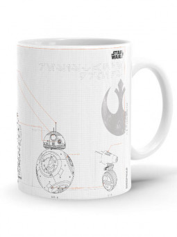 The Droids Blueprint - Star Wars Official Mug