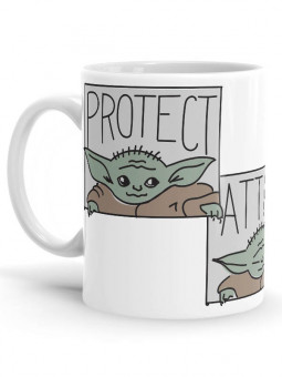 The Child: Protect, Attack, Snack - The Mandalorian Official Mug
