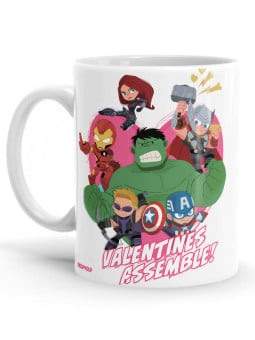 Valentines Assemble - Marvel Official Mug