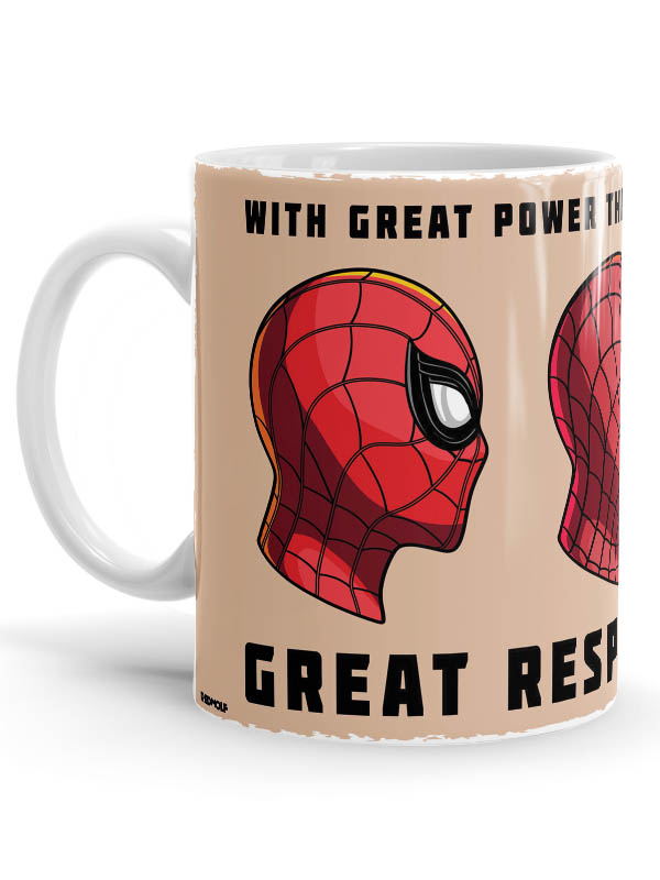 With Great Power Comes Great Responsibility - Marvel Official Mug