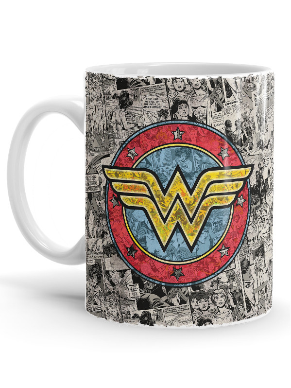 Wonder Woman: Retro Comic - Wonder Woman Official Mug