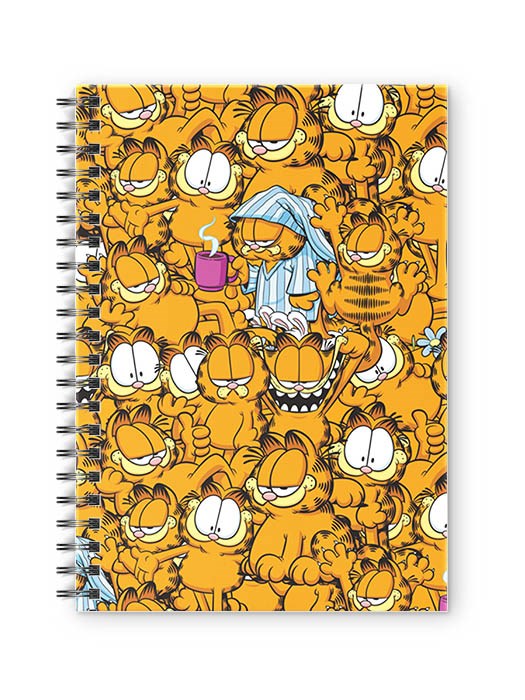 Garfield Pattern - Garfield Official Spiral Notebook