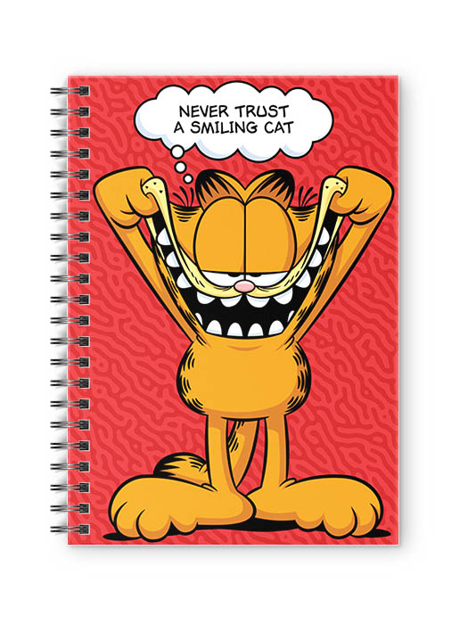 Smiling Cat - Garfield Official Spiral Notebook