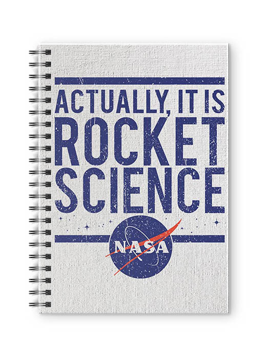 Rocket Science - NASA Official Spiral Notebook