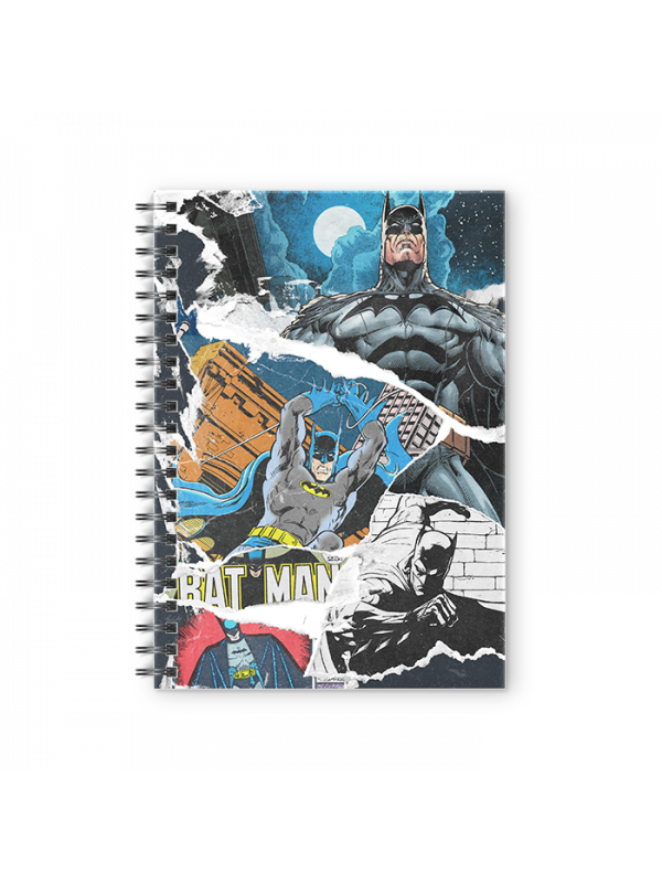 Batman: Comic Patches - Batman Official Spiral Notebook