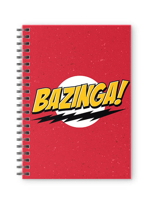 Bazinga! - The Big Bang Theory Official Spiral Notebook