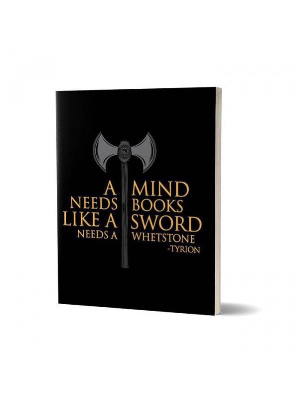 A Mind Needs Books - Game Of Thrones Official Notebook