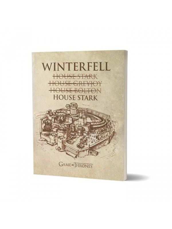 House of Winterfell - Game Of Thrones Official Notebook