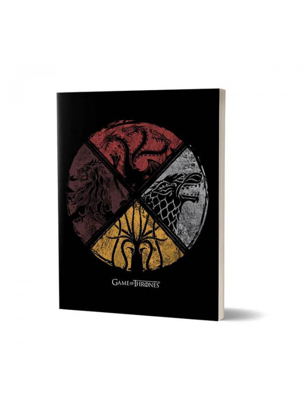 Sigil Shield - Game Of Thrones Official Notebook