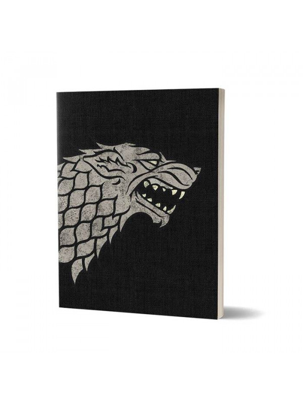 House Stark Sigil Design - Game Of Thrones Official Notebook