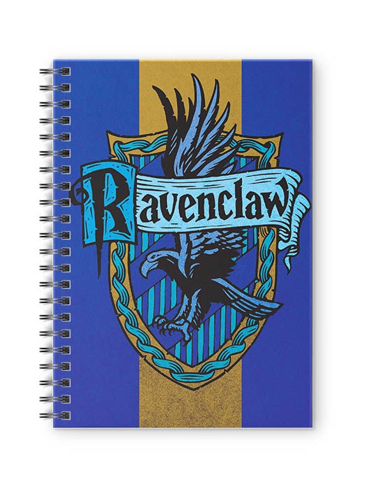 House Ravenclaw: Crest - Harry Potter Official Spiral Notebook