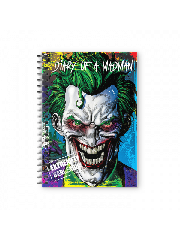 Diary Of A Madman - Joker Official Spiral Notebook