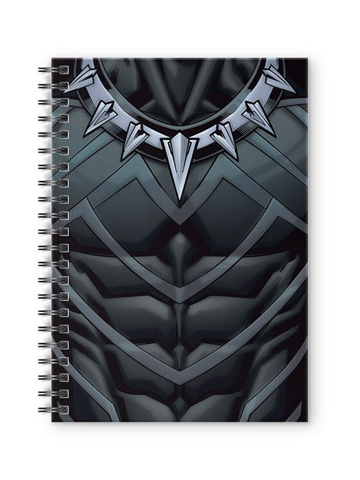 Black Panther Suit - Marvel Official Spiral Notebook