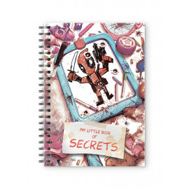 Book Of Secrets - Deadpool Official Spiral Notebook