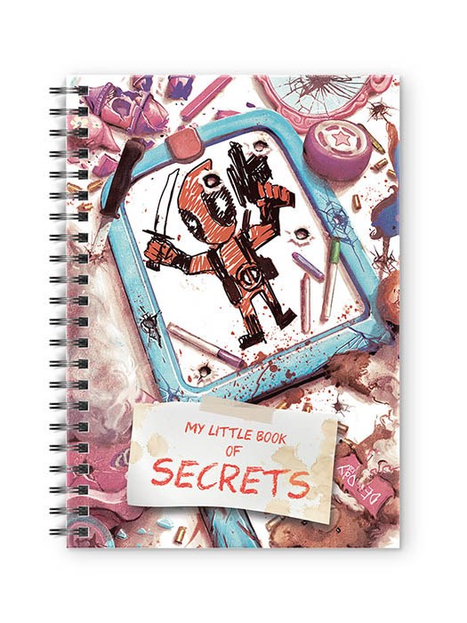 Book Of Secrets - Deadpool Official Spiral Notebook