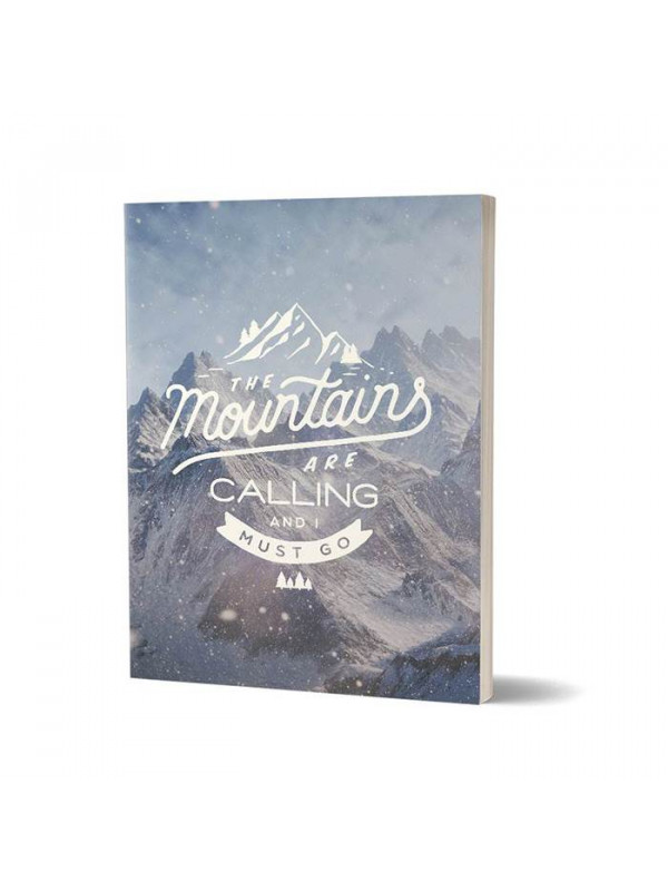 Mountains Are Calling - Notebook