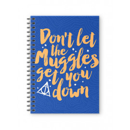 Muggles - Harry Potter Official Spiral Notebook