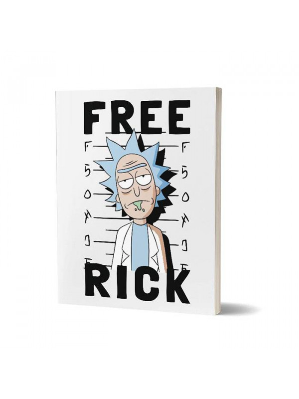 Free Rick - Rick And Morty Official Notebook