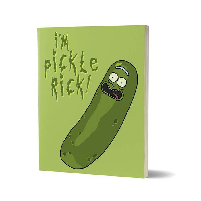 Pickle Rick - Rick And Morty Official Notebook