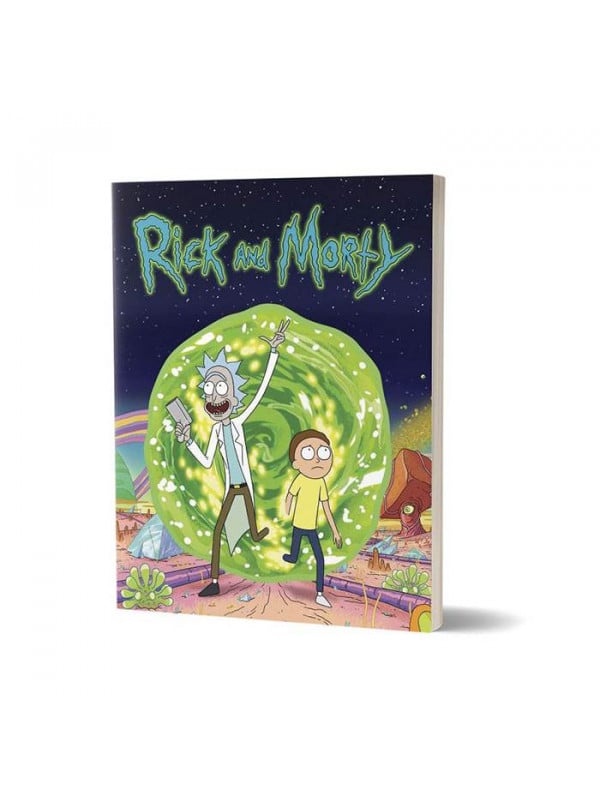 Ricksy Business - Rick And Morty Official Notebook